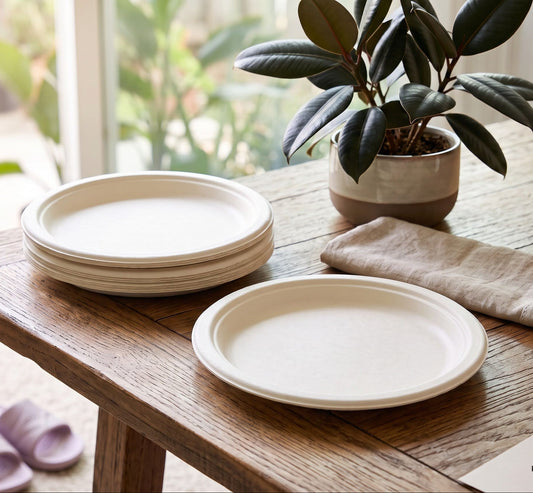 Karmic Plates - Bagasse 9"